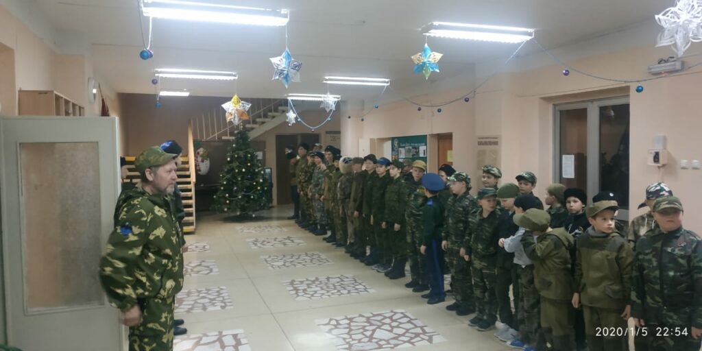 С 5 по 8 января воспитанники отряда «Святогор» приняли участие в организации и проведении православных Рождественских военно–патриотических сборов «Рождество – 2020»